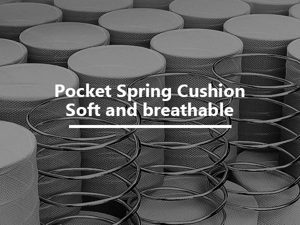 GTPLAYER Gaming Chair, Technical Fabric Office Chair with Pocket Spring Cushion, Linkage Armrests and Footrest, High Back Ergonomic Computer Chair