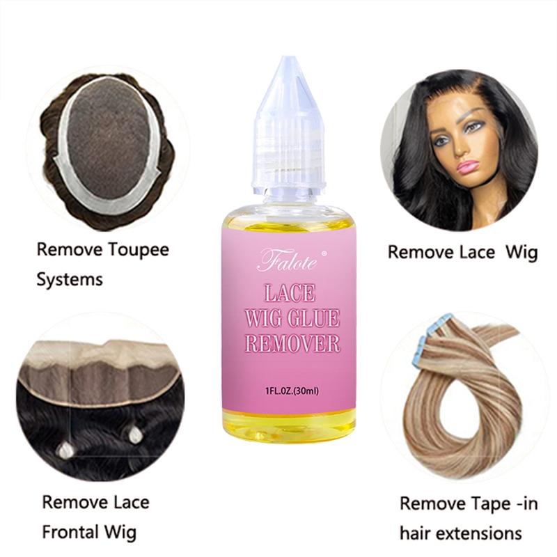 Wig Glue for Front Lace Wig Waterproof Super Hold Hair Glue for Weave, Invisible Hair Bonding Glue, Lace Wig Adhesive, Lace Wig Glue Remover, Lace Melting Band, Elastic Bands for Wigs, HD Wig Cap For Wom