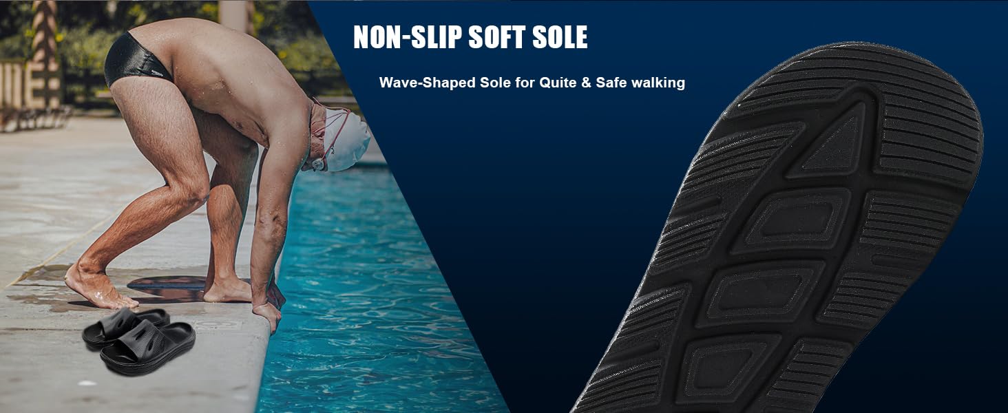 Sandals for Women Arch Support Recovery Slides Cloud Slippers for Plantar Fasciitis|         Extremely Comfort