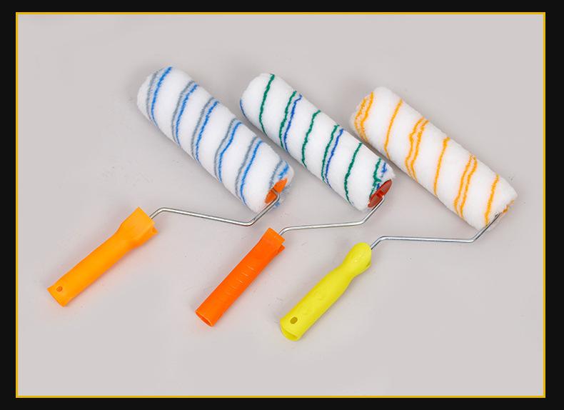 Roller Brush 9inch Paint Brush No-Dead-Angle Roller Brush for Wall Decoration Painting Tools