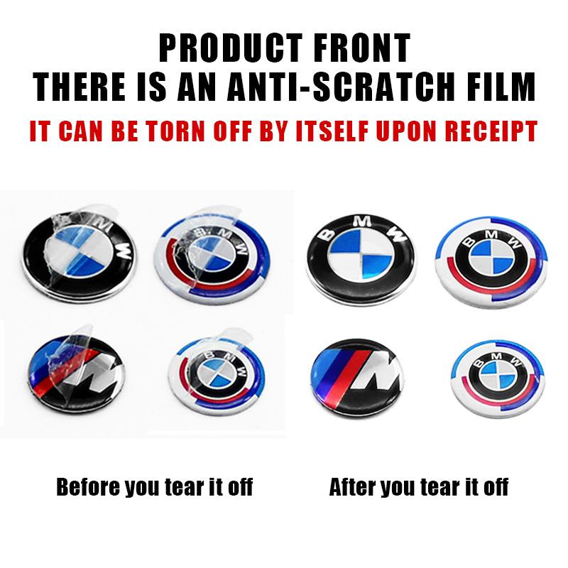 New Car Remote Key Sticker Badge Emblem, Suitable for Bmw M Performance E36 E39 E46 E30 E34 E53 E90 E60 E70 E92 E93 E83 E84 E87 G01 G11 G12 G20 G30 X1 X2 X3 X4 X5 X6 X7 F30 F20 F10 F15 F16 M3 M4 M5
