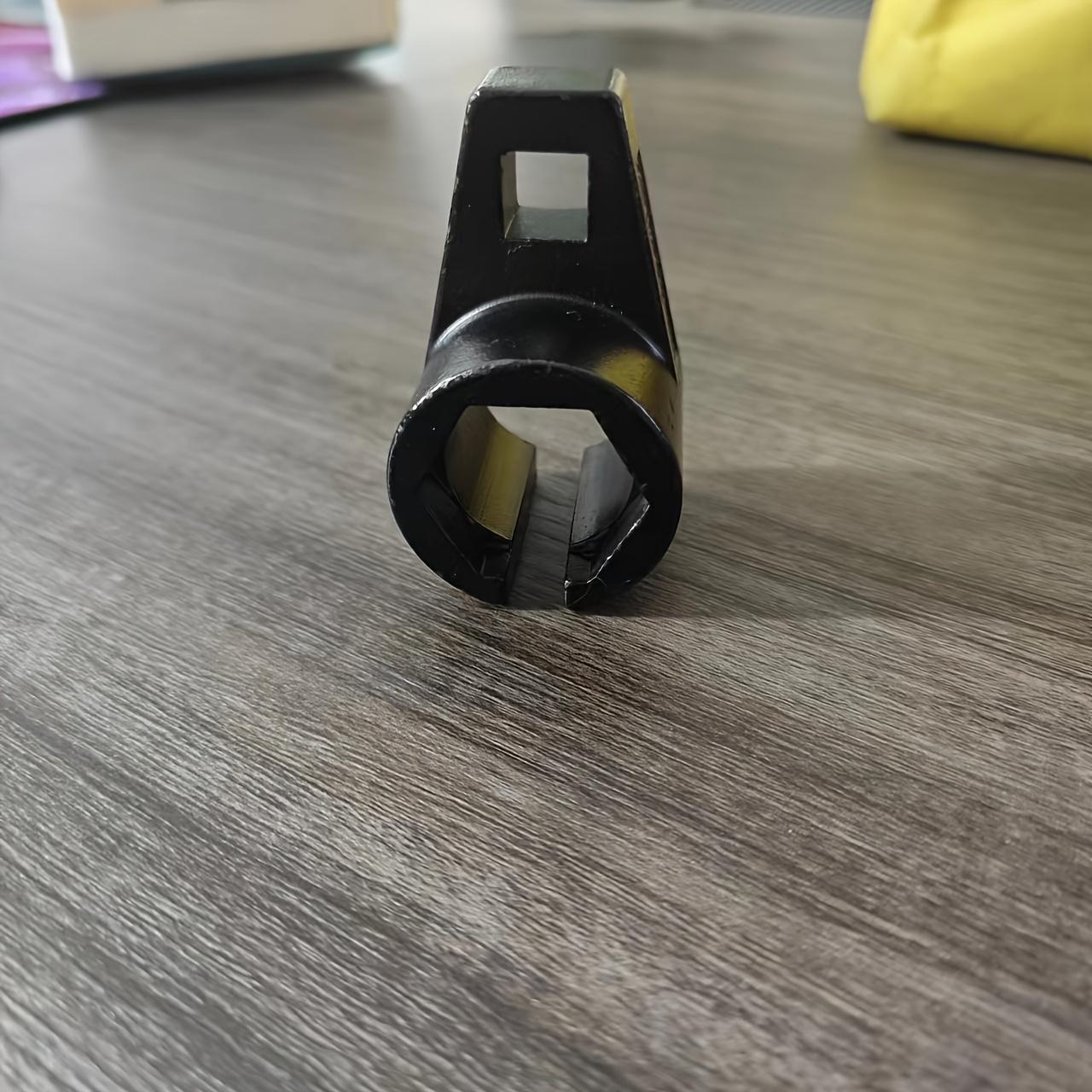 2 Pcs Oxygen Sensor Socket, Sensor Socket 3/8" Drive 7/8" 22mm, Offset Oxygen Sensor Wrench Removal Tool, Professional Manual Removal Tool Auto Parts