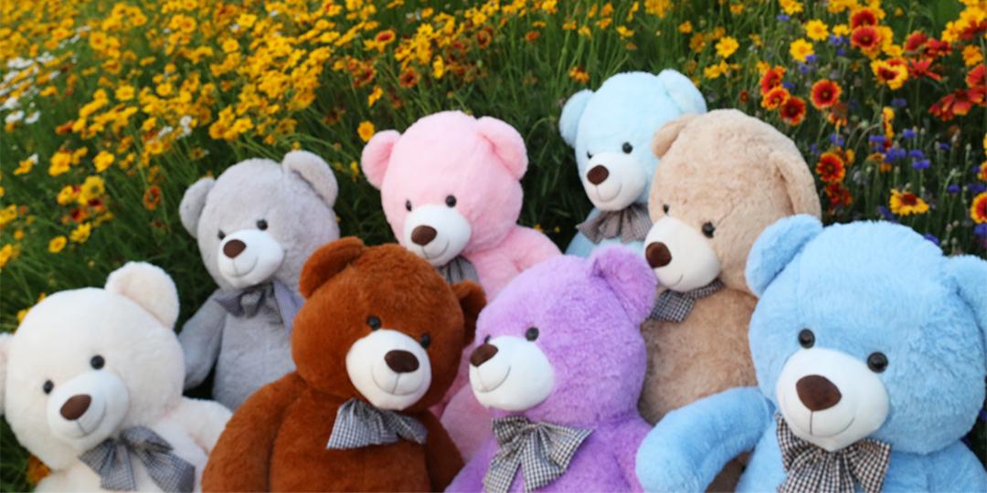 SNOWOLF 43" 47" 55'' Giant Teddy Bear Plush Toy Big Cuddly Stuffed Animals Doll Gift for Kids Girlfriend Christmas Gift Valentine's Day Baby Shower Graduation Birthday Gift