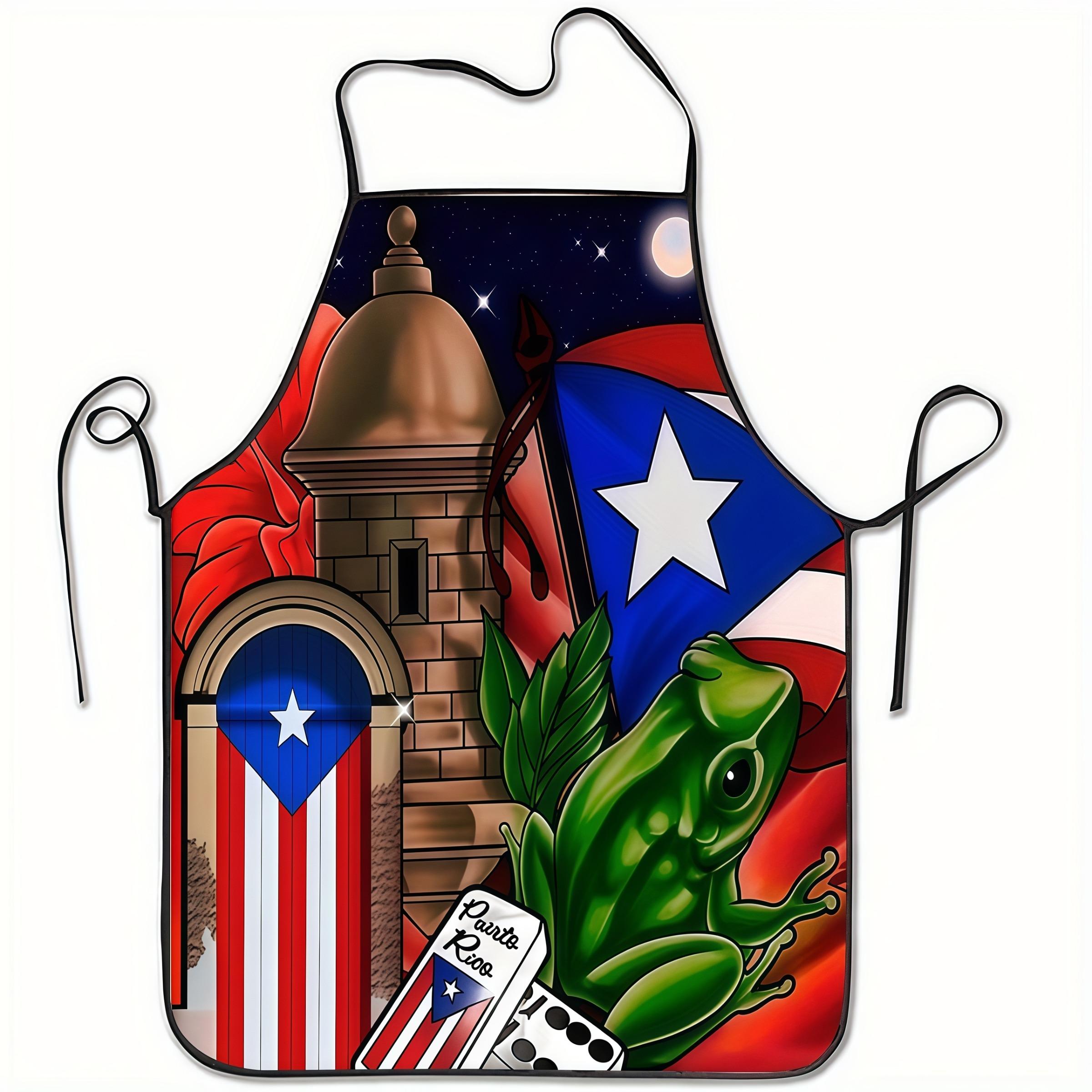 Mexican Folk Style Pattern Apron Set , 2 Counts Polyester  Kitchen Apron for Cooking, Mother's Day Gift, Apron for Women,Valentine's Day Gift,Nails Design Tool,Kitchen Essential,Garden Accessory