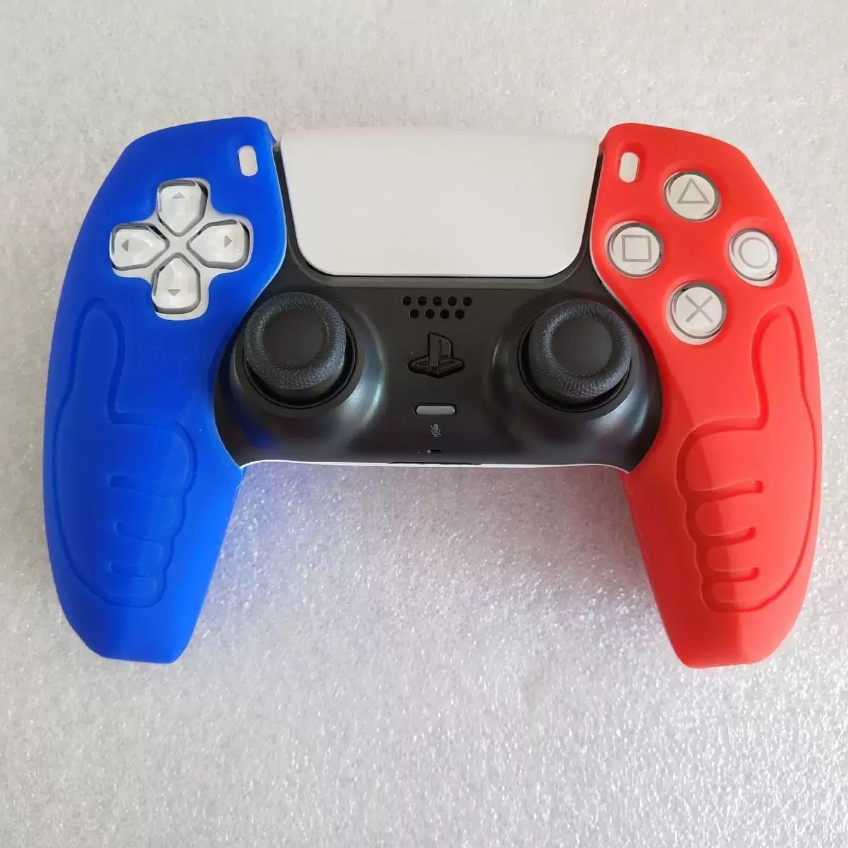 Ps5 Separated Handle Protection Case, Large Thumb Grip Design, Single Glove, Special Texture Enhanced Grip, Unique Shape