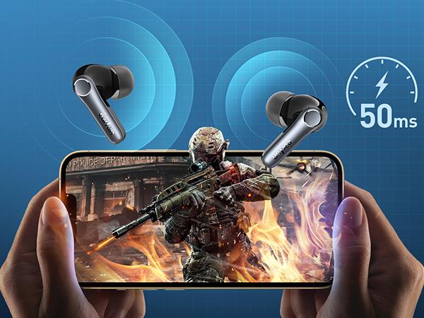 EarFun Air Pro 4 Adaptive Hybrid Noise Canceling Wireless Earbuds, Qualcomm Snapdragon Sound, aptX Lossless, 6 Mics AI CVC 8.0 Call, LDAC Hi-Res Audio, 52H Playtime, Bluetooth 5.4, White EarFun Air Pro 4 Adaptive Hybrid Noise Canceling Wireless Earbuds, Qualcomm Snapdragon Sound, aptX Lossless, 6 Mics AI CVC 8.0 Call, LDAC Hi-Res Audio, 52H Playtime, Bluetooth 5.4, White