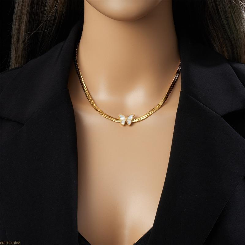Women's Elegant Matching Jewelry Set - 2-Piece Twisted Metal Braided Choker Necklace + Bracelet, Metal Coating Textured Lightweight Bag Charm Accessory, for Best Friends, Everyday Wear