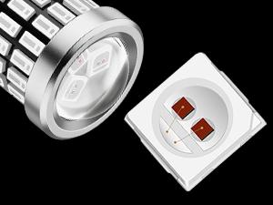 Nilight 57LEDs Red 3156 3056 4157 3057 3157 LED Bulbs (Pairs) t10