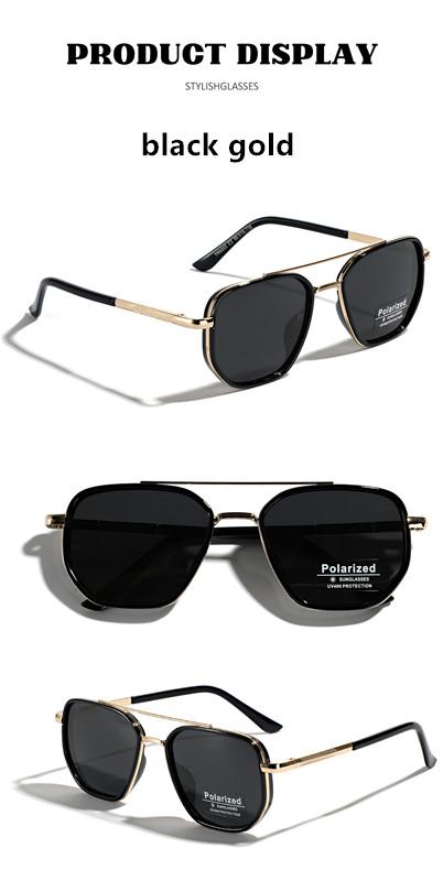 Tangle Free Aviator Sunglass Simple Sunglasses for Men  display picture 1