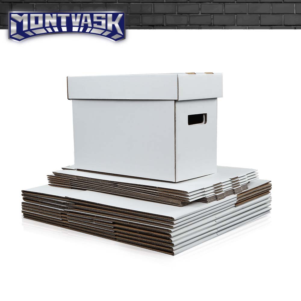 CROSSDESIGN 3/5/10 Pcs Comic Books Storage Boxes Short Holds 150-175 Stackable Durable Archive car interior accessories