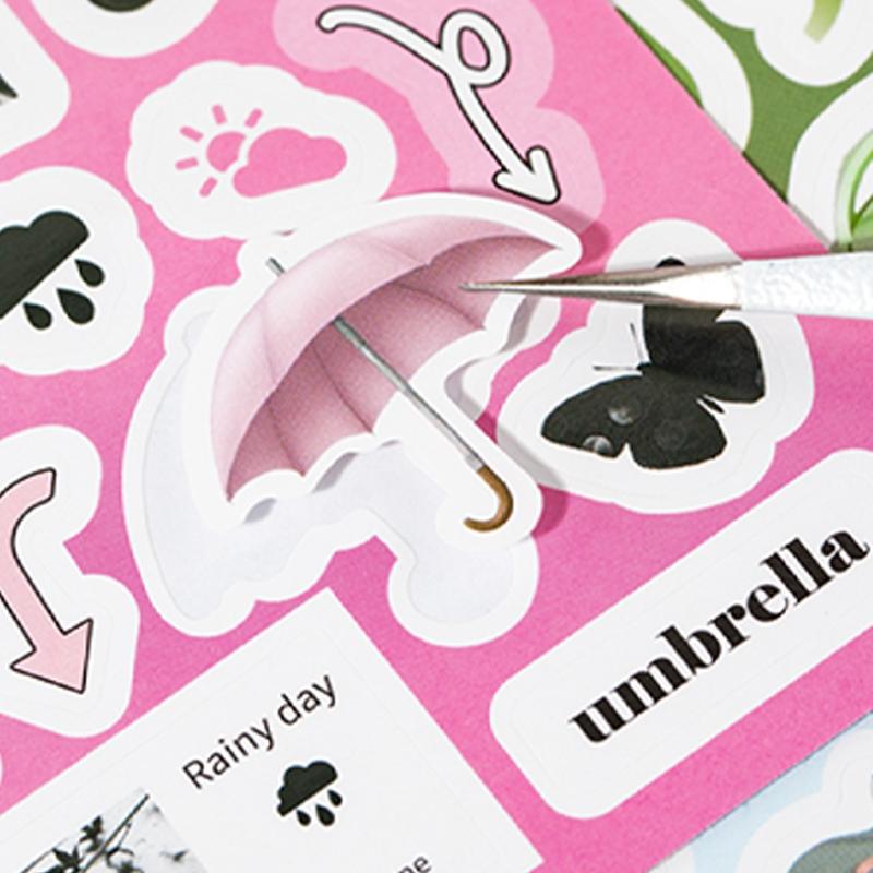 Square Art Stickers Book, 20 Sheets/book Vintage Style Designs Sticker, Creative Diy Decorative Sticker Scrapbook Materials for Notebook, Water Bottle, Scrapbook, Photo Album, Gift Wrapping Label, Handmade Crafts