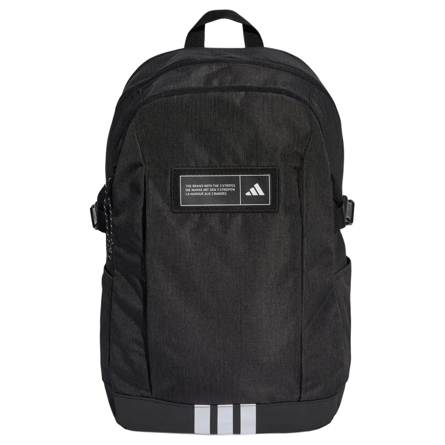 Adidas Power 24.9 L Polyester Backpack for Men – Sporty, Versatile, Black