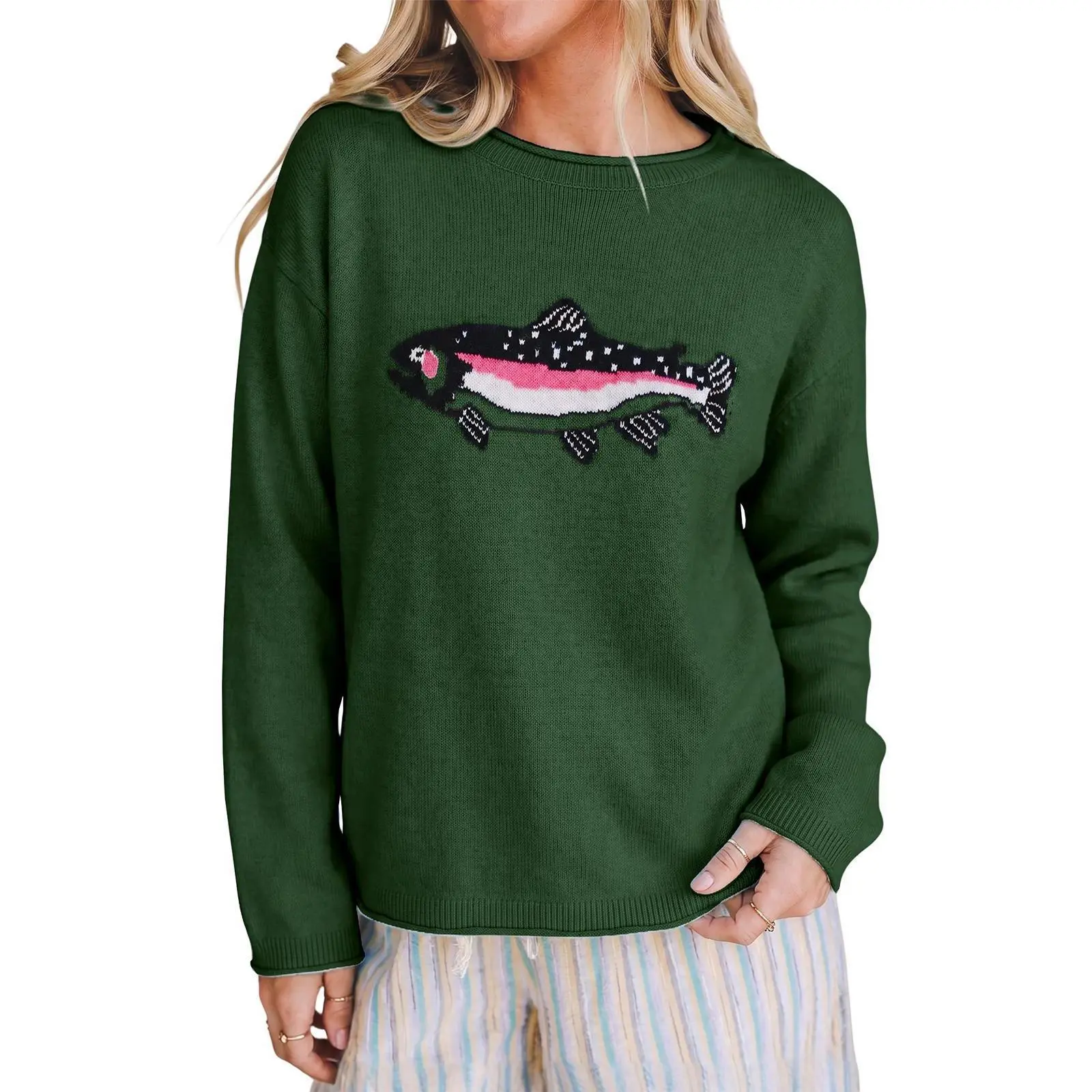 Fish-Army green