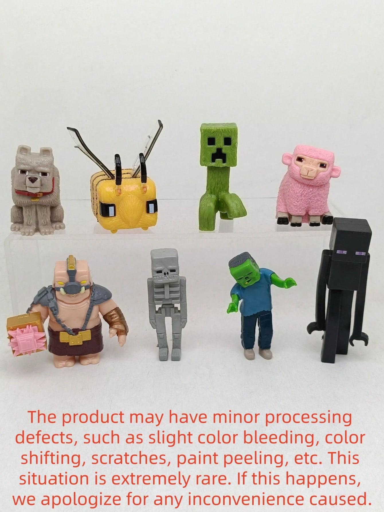Pixel Block Electronic Game Figurines, Room Decorations, Display Cabinet Ornaments, Birthday Party Gifts, Holiday Presents