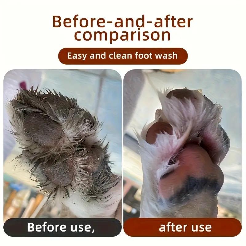Large Dog Bath Cleaning Beauty Foot Cup, Ideal for Cleaning Paws and Ears, Pet Grooming Essential, Fashionable Dog Accessories
