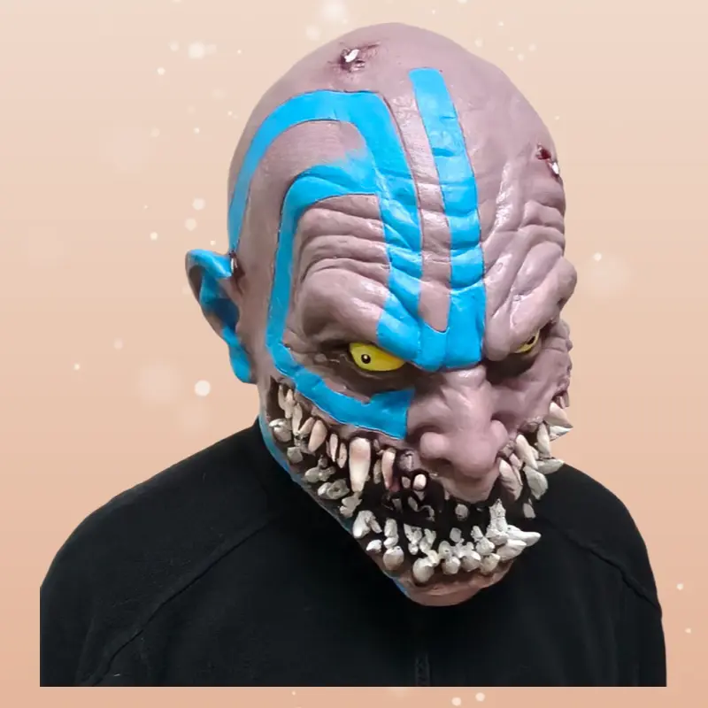 Mortal Kombat Cosplay Masks Baraka Scorpion Kitana Sub-Zero Halloween Game Costume Props