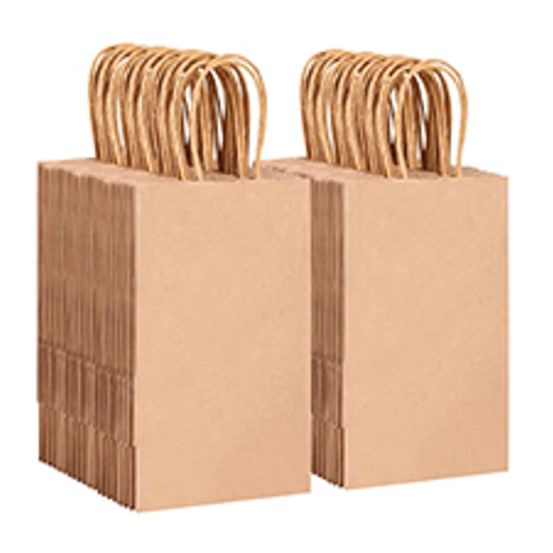 60pcs 16x6x12 Inch Large Kraft Paper Bags with Handles, Brown Gift Bags for Business Merchandise, Retail Store Use 60pcs 16x6x12 Inch Large Kraft Paper Bags with Handles, Brown Gift Bags for Business Merchandise, Retail Store Use
