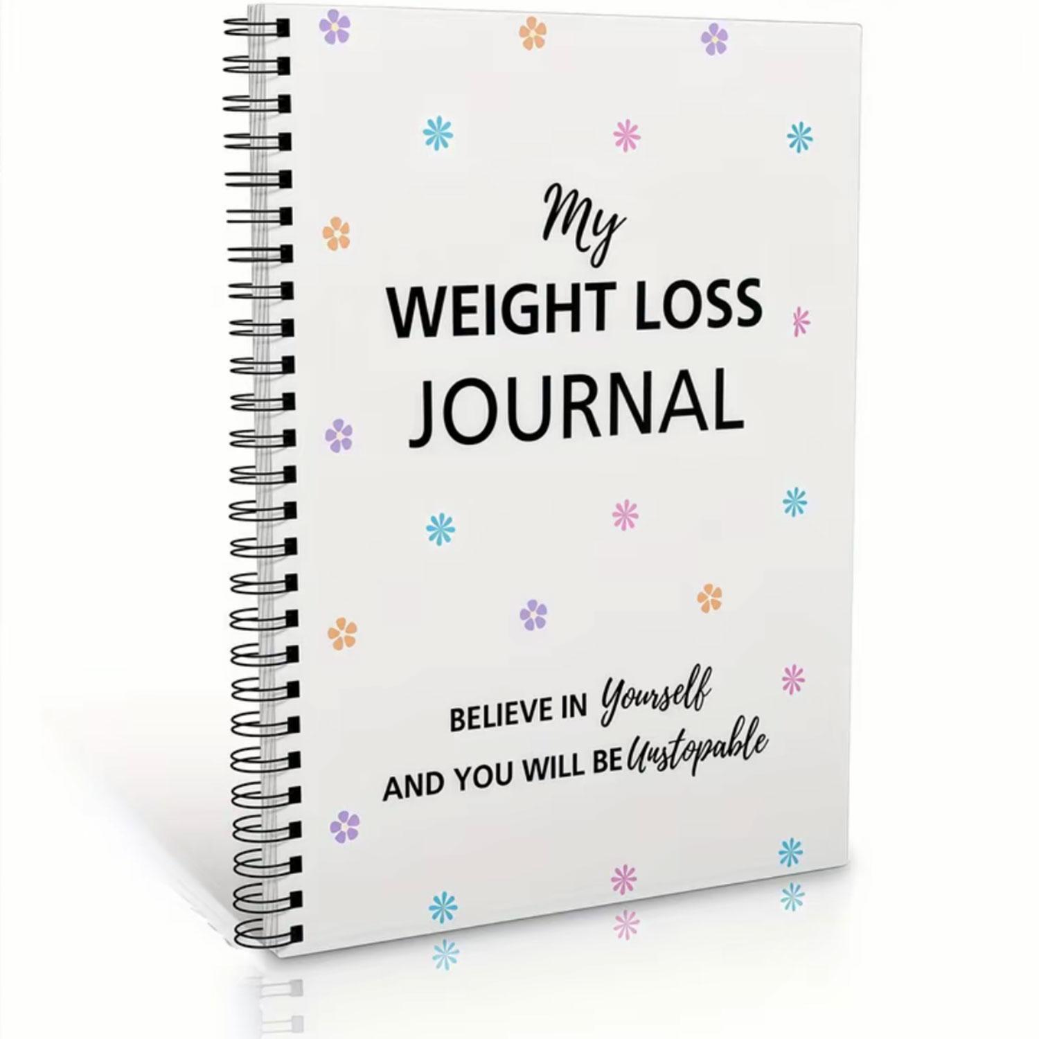 Weight loss diary, professional planning notebook, efficient record-keeping notebook, universal personal organizer for both men and women