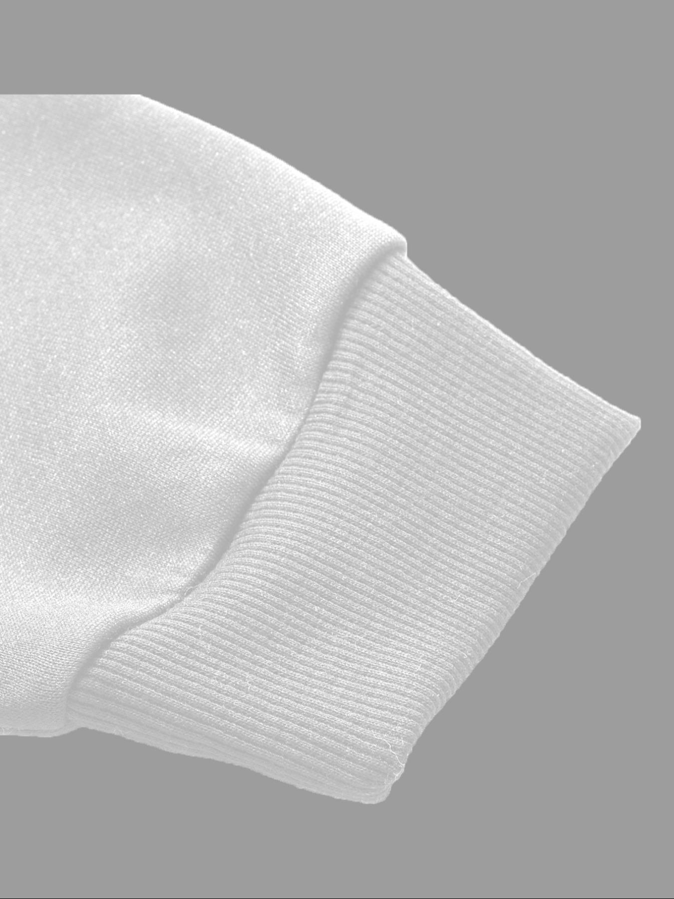 TikTok Trending Christian & American Flag-Themed Hoodie, White Style, Fitted, with 'One Nation Under God' Graphic Print, Perfect for Black Friday & Cyber Monday Deals, Ideal for Faith-Inspired Outfits and Christmas Gift Ideas