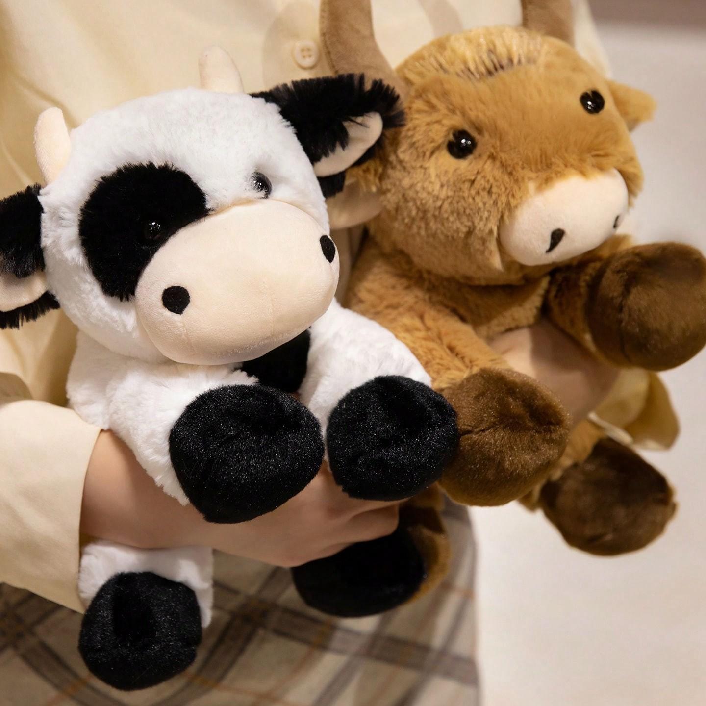 Jungle Animal Plush Toys - Soft Stuffed Animals (Lion, Koala, Elephant, Raccoon, Bear) for Kids & Toddlers, 9" Huggable Wildlife Plushies, Soft Cuddly Gift, Baby Shower Gift & Nursery Decor, Christmas Decor