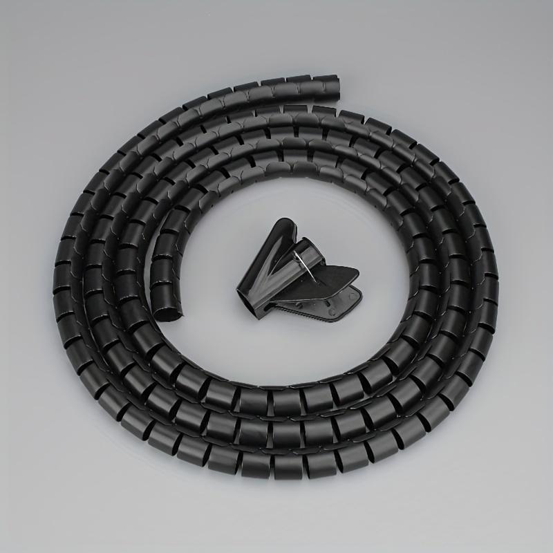 3-meter roll of wire management sleeve, protective casing for electrical wires and cables, storage tube for computer and automotive wiring harnesses, organizing and protective sleeve