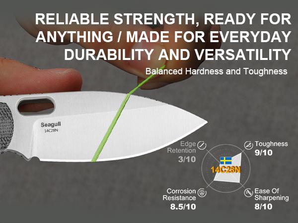 Kizer Seagull 14C28N Micarta V3770A1 automatic knife Blade edc  men