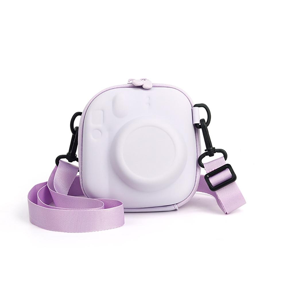 For Fujifilm Instax Mini 7+ 8/9/11/12/13/40 EVA Universal Hard Case Storage Bag Polaroid Camera Bag Shell with Shoulder Strap Photography Camera Accessories