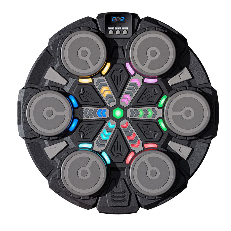 Smart Music Boxing Training Machine with Boxing Gloves, Smart Boxing Trainers, Ready to Train, Universal for Adults & Kids, LED Display with Real-Time Punch Data Feedback, Bluetooth Music Rhythm Sync, Wall-Mountable Space-Saving Design for Home & Gym Use