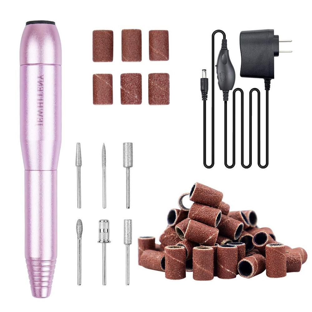 Electric Nail Drill Machine Professional 25000RPM Portable Manicure Pedicure Polishing Shape Tools Efile Nail File Drill Kit for Acrylic, Removing Acrylic Gel Nails.#cozyvibes #effortlessbeauty