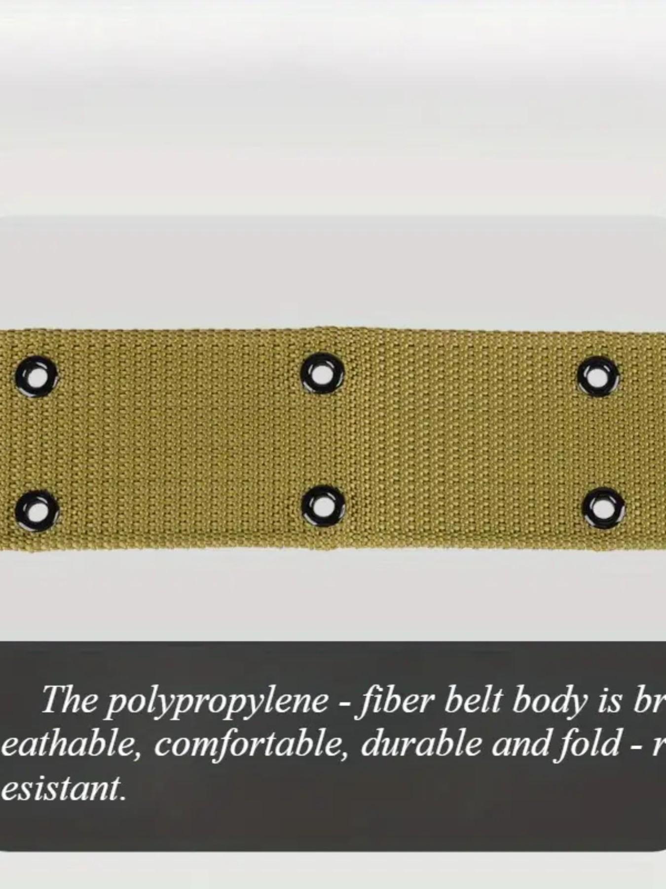 Tactical Quick-Release Belt, Nylon Military Style Men's Waistband, Perfect for Streetwear, Functional Clothing, Edc Fashion