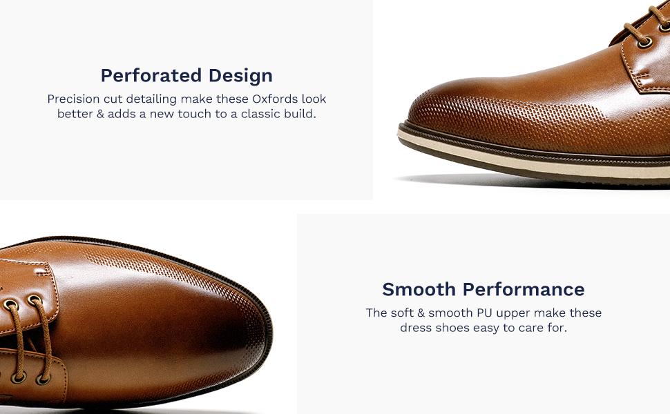 【Live Exclusive】Bruno Marc Men's Wide Lace-Up Casual Dress Sneakers Boy Footwear Walking Shoes Comfort