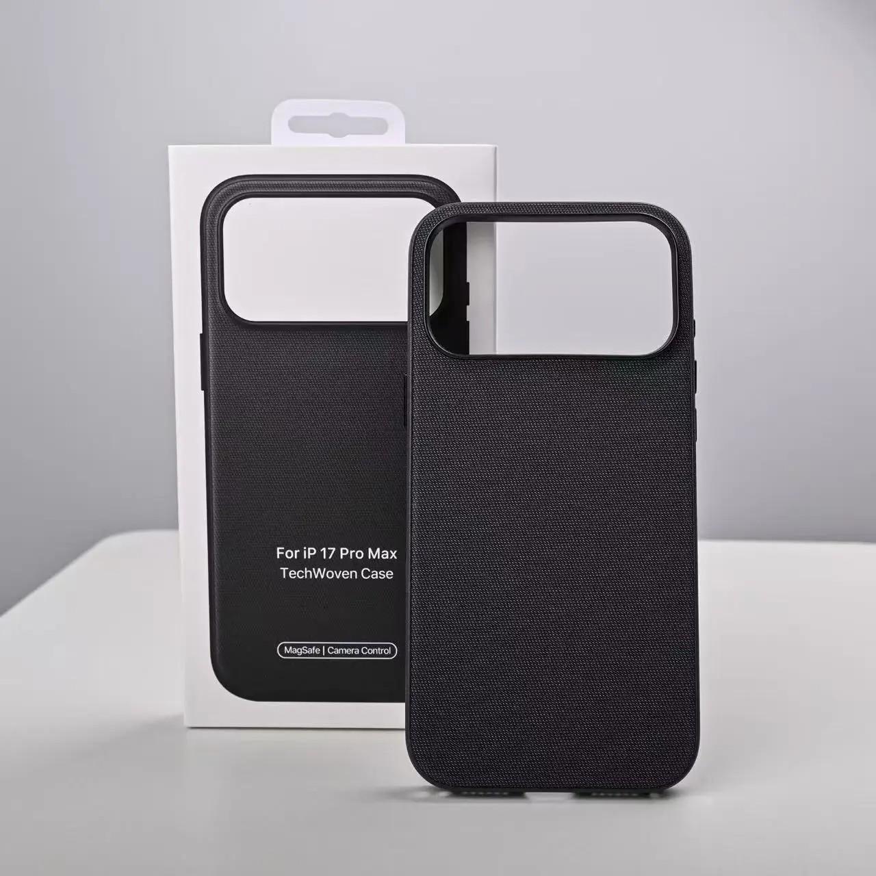 iPhone 17 Pro Max Techwoven Case, High-Quality Magsafe Wireless Charging Compatible, Protective Phone Cover for 17 Pro Max