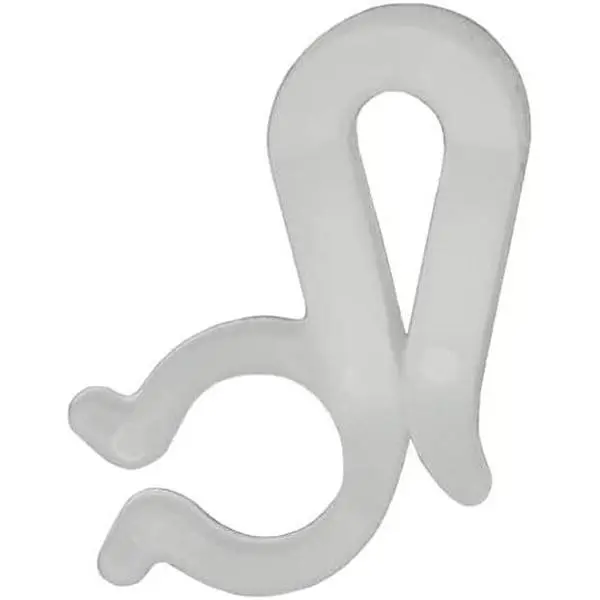 Mighty Light Christmas Light Clips Hangers Outdoor Hang Gutter Hooks for Christmas Decoration String Lights Weatherproof Outdoor Lights Clip for Halloween Xmas | 100 Pack