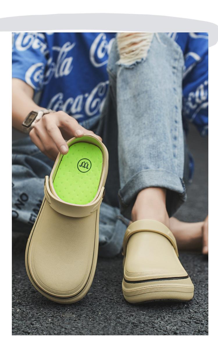 Breathable Anti-Slip Work Shoes, Waterproof Oil-Resistant Kitchen Shoes, Specialized Chef Shoes for Cafeteria Back Kitchen, All Seasons