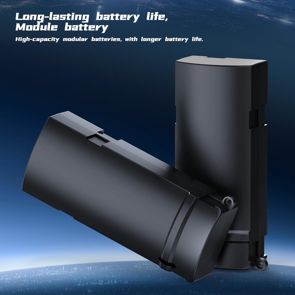 6K Camera Drone FPV RC Quadcopter Foldable  Screen Remote Dual Battery