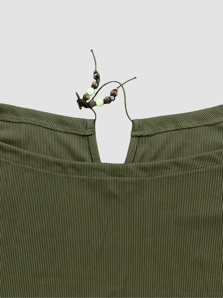 Women's Solid Color Romper, Casual Comfy Sleeveless Romper for Summer, Fashion Women's Clothing for Daily Wear