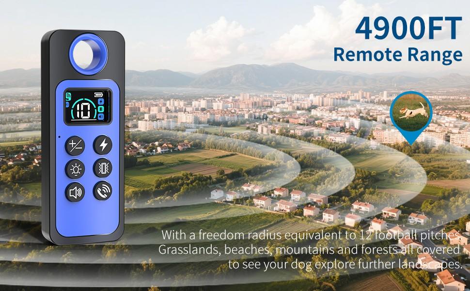 Remote Control Electronic Dog Collar with Voice Call Function, LED Flashlight, Adjustable Size, Suitable for Small Medium Large Dogs