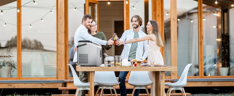 COWSAR Nugget Ice Maker Countertop, Chewable Nugget Ice Cubes Machine, Quick Ice Making 34Lbs/Day, Self-Cleaning, Portable Stainless Steel Ice Machine for Home Kitchen Office Party