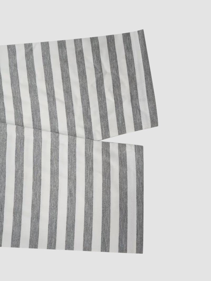 Women's Casual Striped Shorts Set, 2 Piece, Comfortable and Stylish, Perfect for Daily Wear, Ladies Fashion Clothing