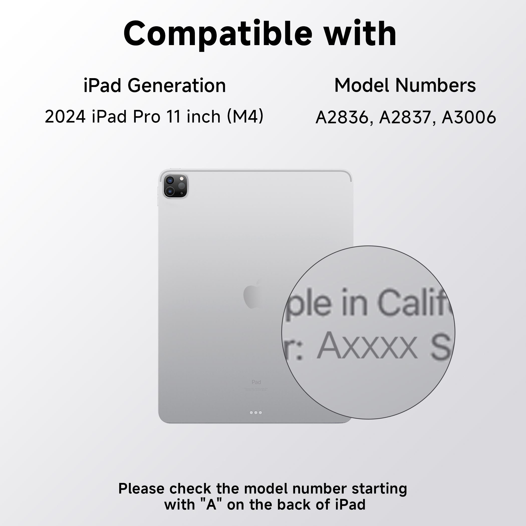 Y2K Dreamy Blue 360° Rotatable Keyboard iPadCase for 2025 iPad 11th Gen 10.9-inch & iPad 11th Gen 11-inch (A16, 2025), Transparent Back Cover, Responsive Touchpad, Built-in Stylus Holder, 7-Color Backlit Keyboard