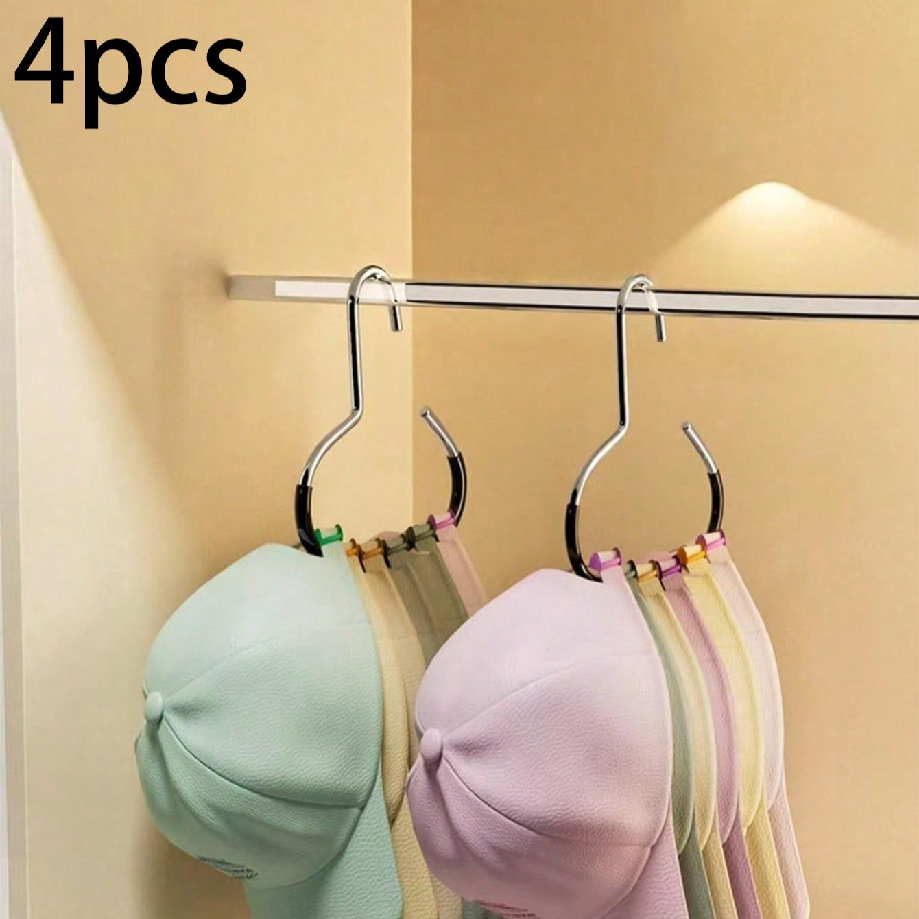 Multi-Functional Hat Display Rack for Wardrobe/cabinet, Space-Saving Wall/mounted Holder, Easy Installation, Protects Hats, Enhances Style