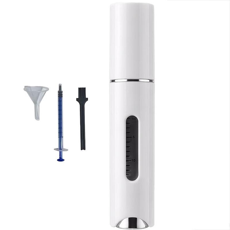 Large Capacity Scalp Dropper Set, Integrated Roller Massager, Precision Dose Control, Home Use Scalp Essence Guide Comb, 0.51oz
