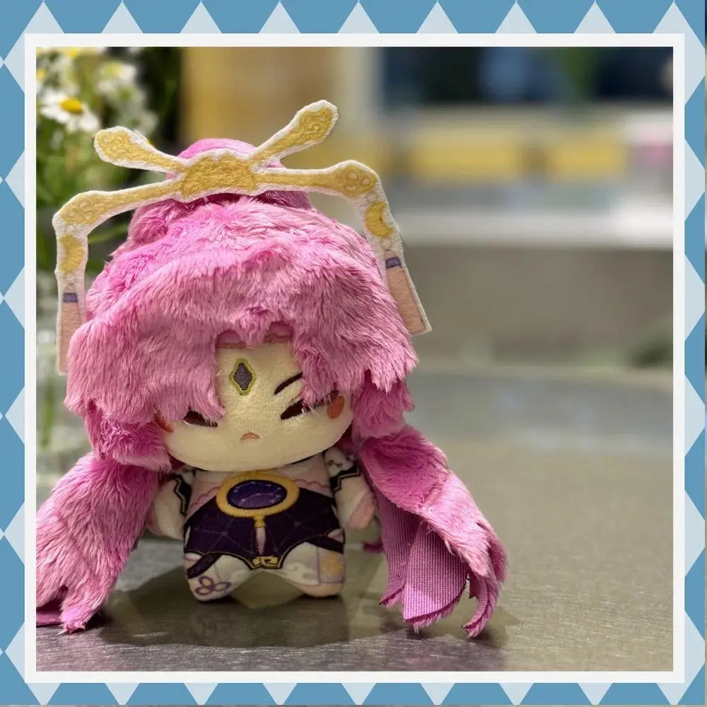 12cm Anime Honkai: Star Rail Boothill Cosplay Sea Star Soft Plush with Hat Backpack Pendant Keychain Keyring Bag Props Kids Gift