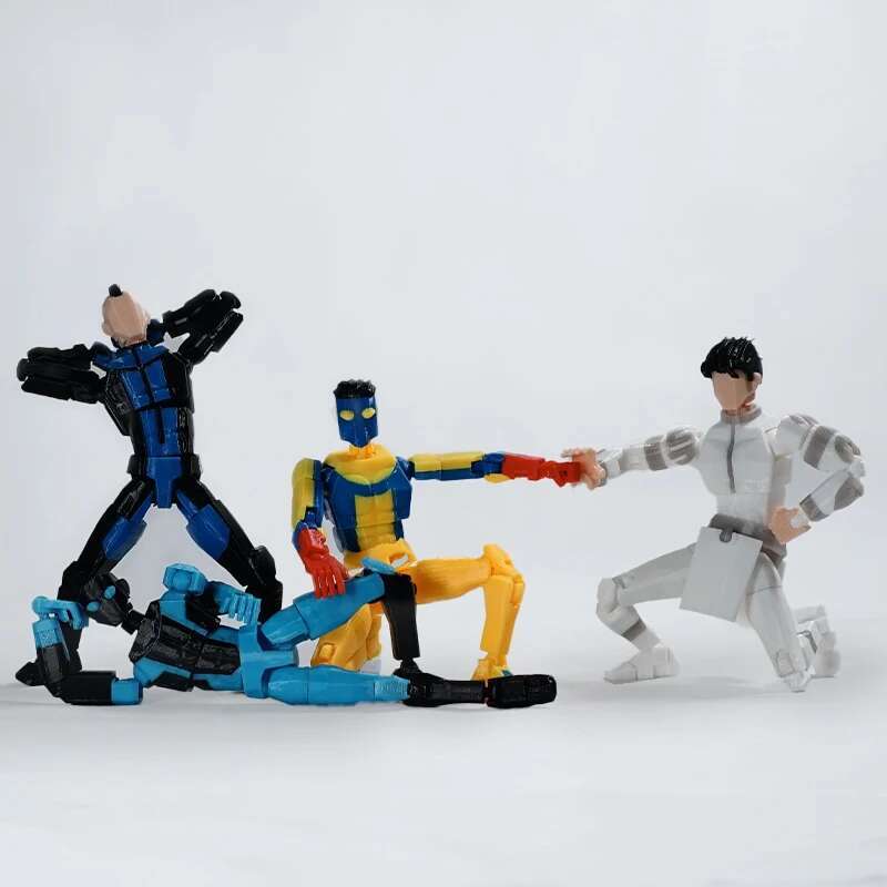 3D Printed Action Figures Invincible 3.0 Superheroes Anime Multi-Jointed Shapeshift Toys Mannequin Model Ornaments Kids Gifts