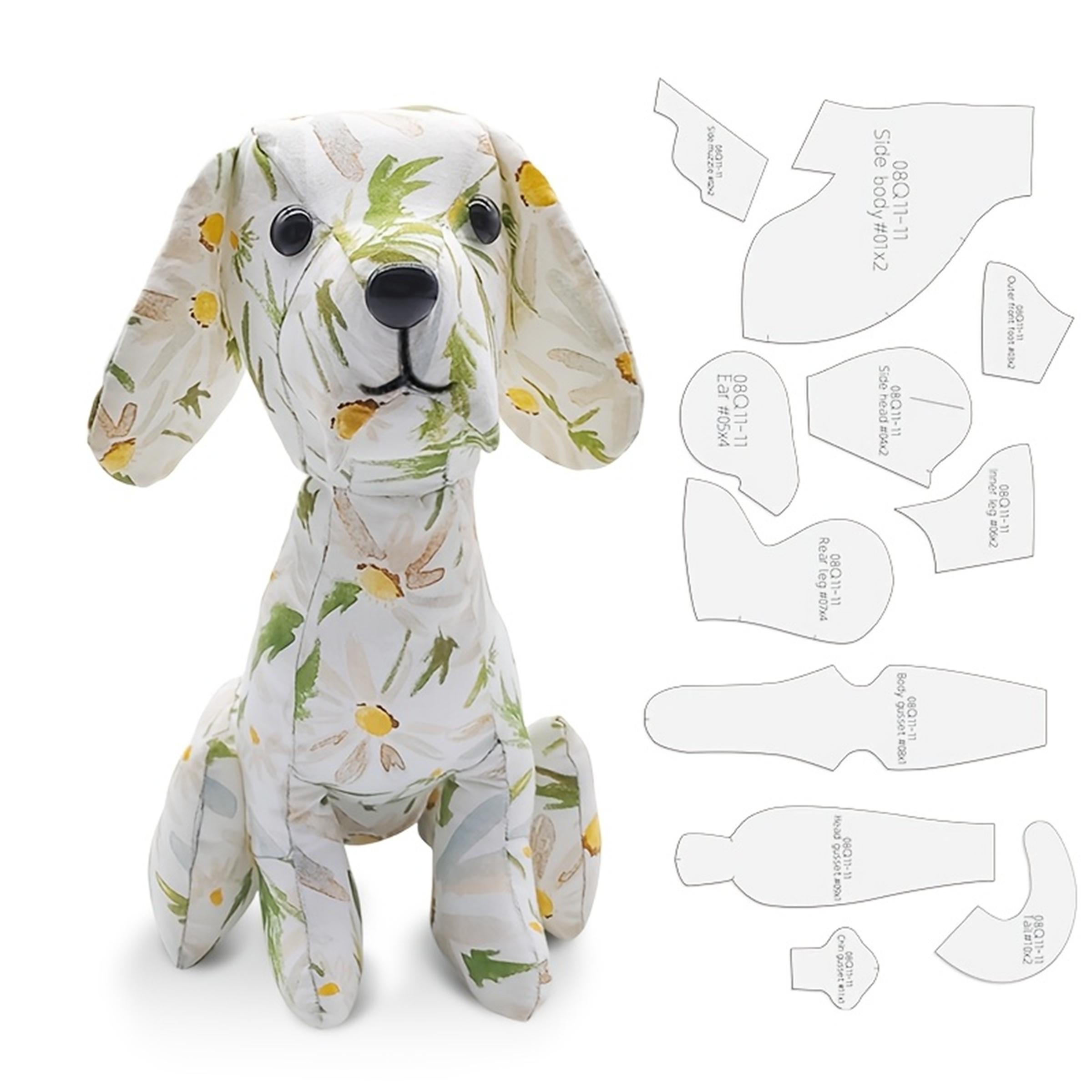 11pcs Beagle Dog Making PET Templates DIY Dog Shape Pattern Quilting Stencils Handcrafted Sewing Tool Stencil Handmade Decoration Birthday Holiday Gift