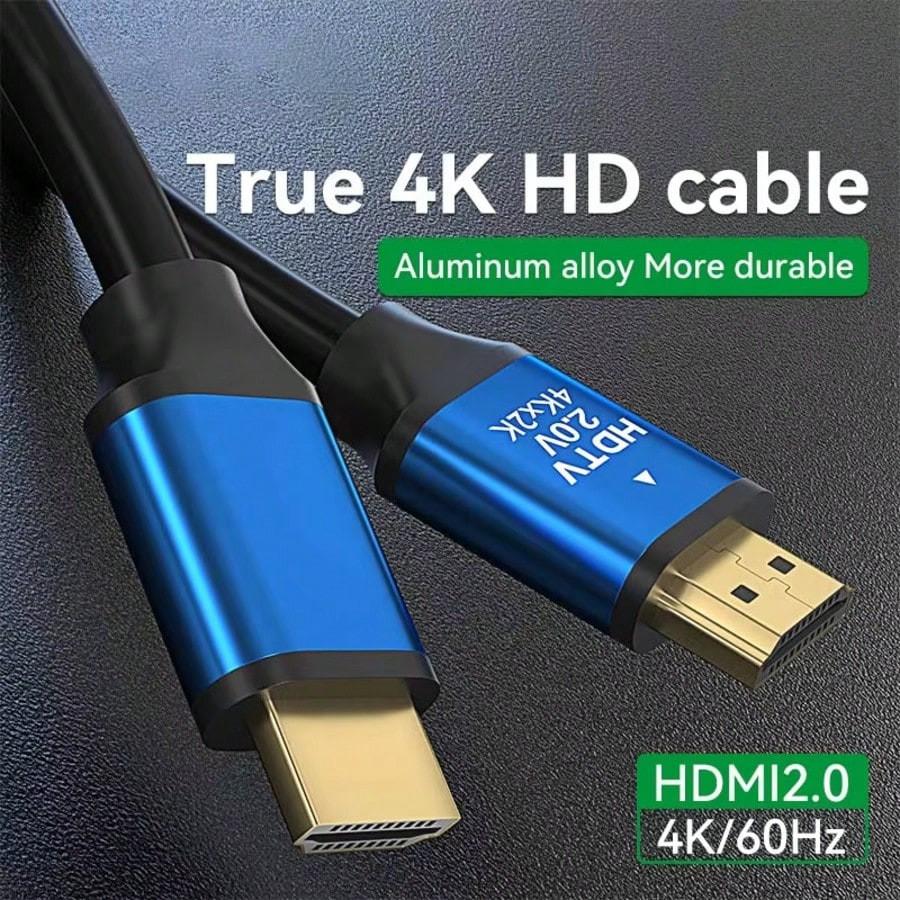 10 Feet 4K Ultra HD TV Cable, 4K High-Speed 2.0 Cable, Supports 4K@60hz, Compatible with Monitors, Projectors, Set-Top Boxes, Laptops