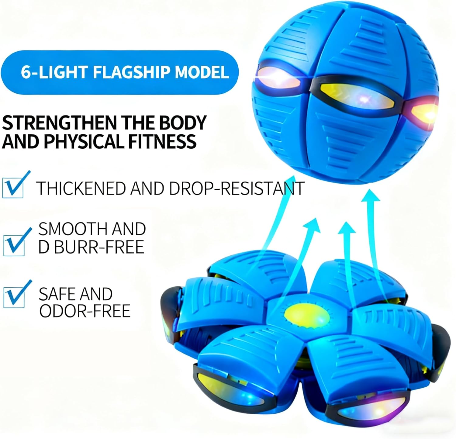 Children’s bouncing ball, Magic Metaball, Magic flying saucer, bouncy ball, kids’ toy ball, parent–child interaction