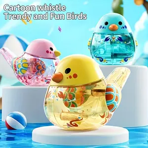 1pc Cartoon Water Bird Whistle - The Bird Call Sound Can Be Changed by Adjusting the Water Level. Outdoor Sound-making Training Instrument, Bathroom Water Play Toy. Exquisite Gift for Boys and Girls, Party, Birthday Gift Bag Toy, Giveaway