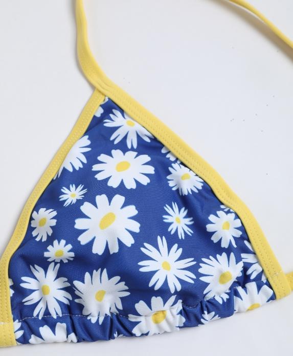 Women's Bikini Set Spring Summer 2026, Adjustable Thin Straps Classic Polka Dot Pattern Seamless Beach Swimsuit