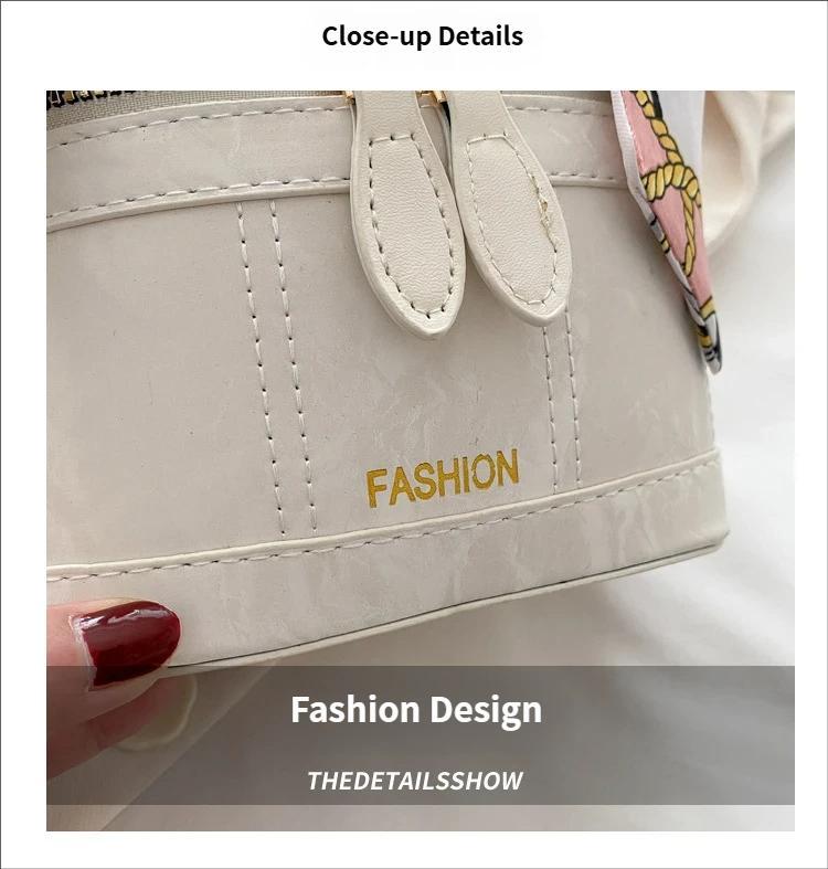 Womens Square Crossbody Shoulder Bag Korean Style Adjustable Plain Purse Cute Lightweight Athletic Small Everyday Casual Messenger Shopping Travel